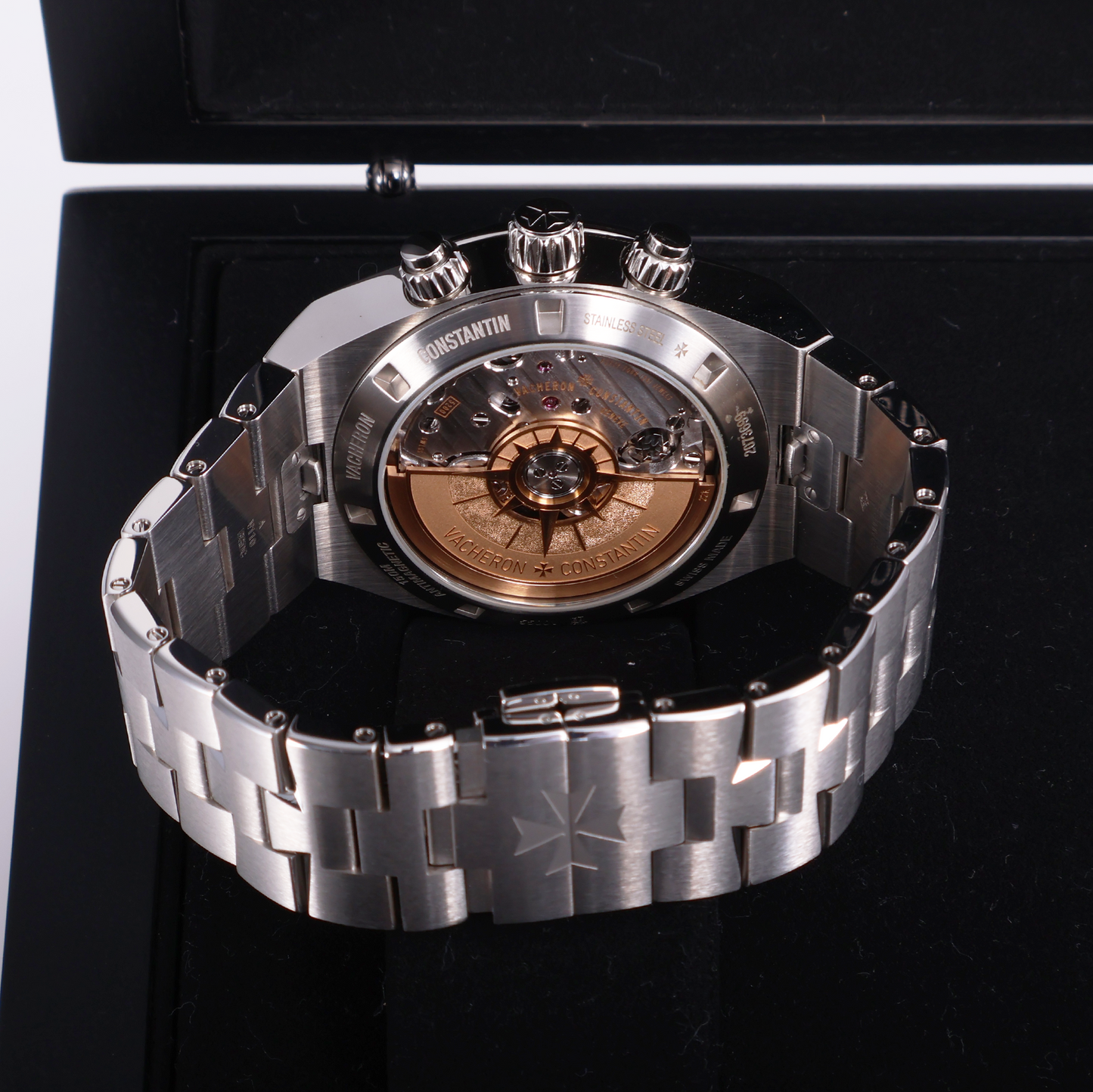 オーヴァーシーズ・クロノグラフ 5500V/110A-B686 シルバー