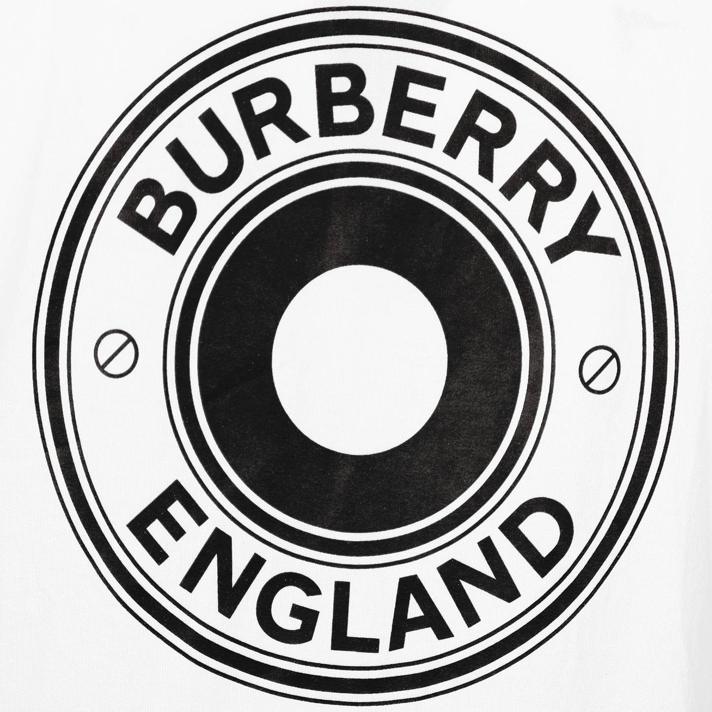 ロゴグラフィック コットンTシャツ ホワイト