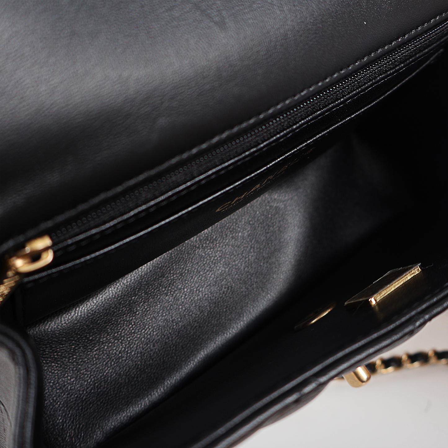 ミニマトラッセ トップハンドル ブラック ゴールド金具