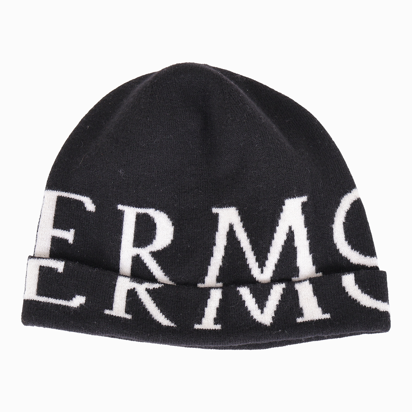 ニットキャップ ブラック