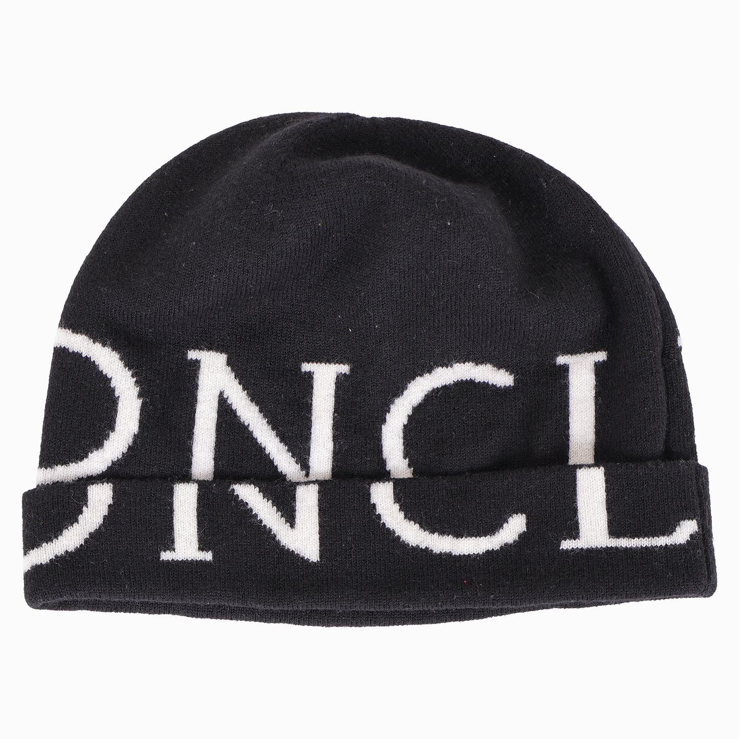 ニットキャップ ブラック