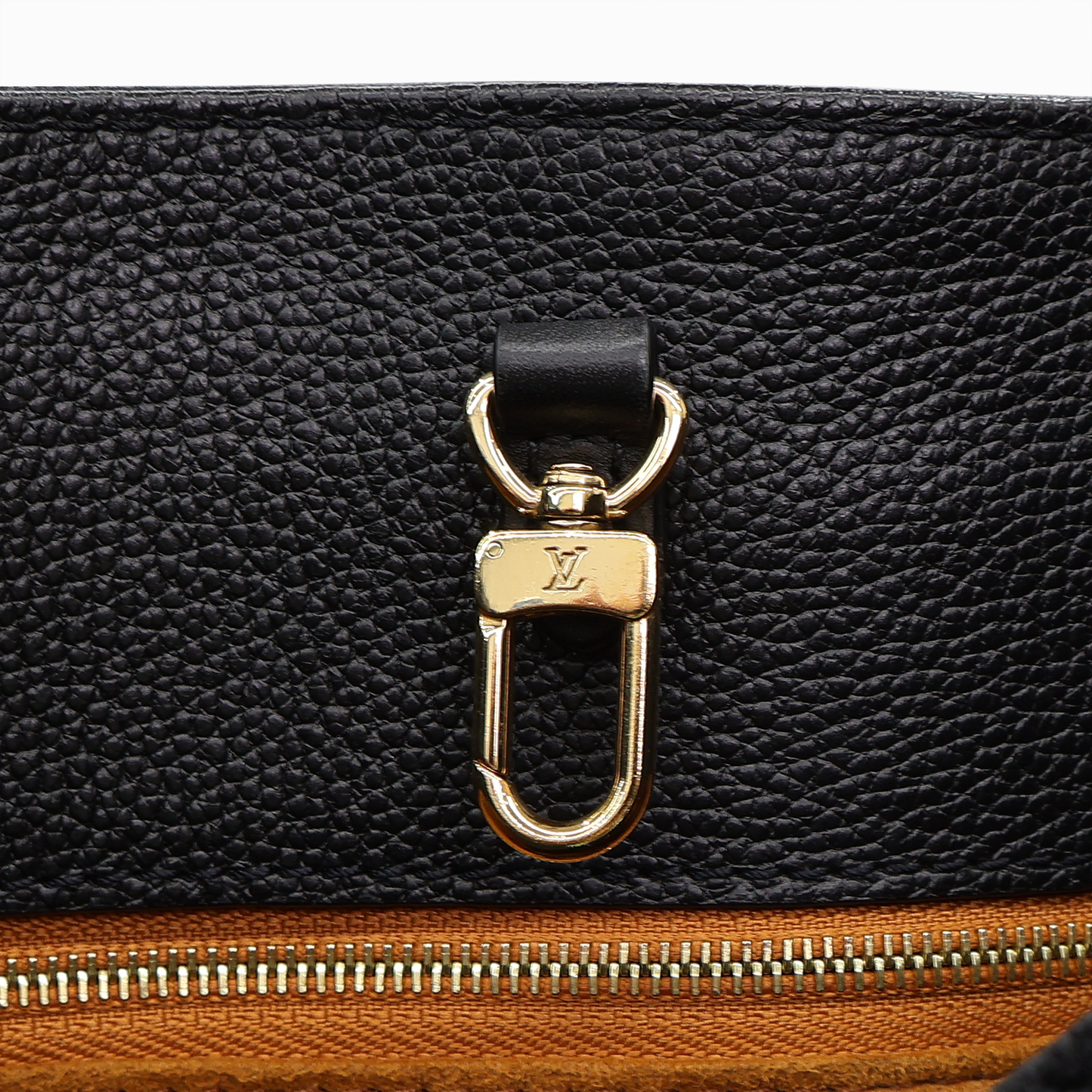 オンザゴーGM ブラック ゴールド金具 モノグラム