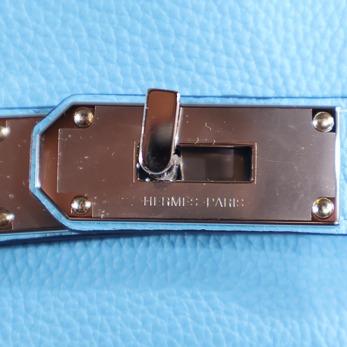 ケリーアッカドPM ブルーノール シルバー金具 トゴ B刻印