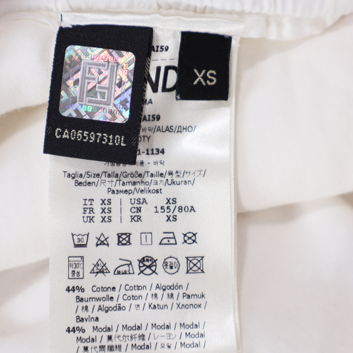 ホワイト フリース パンツ コットン