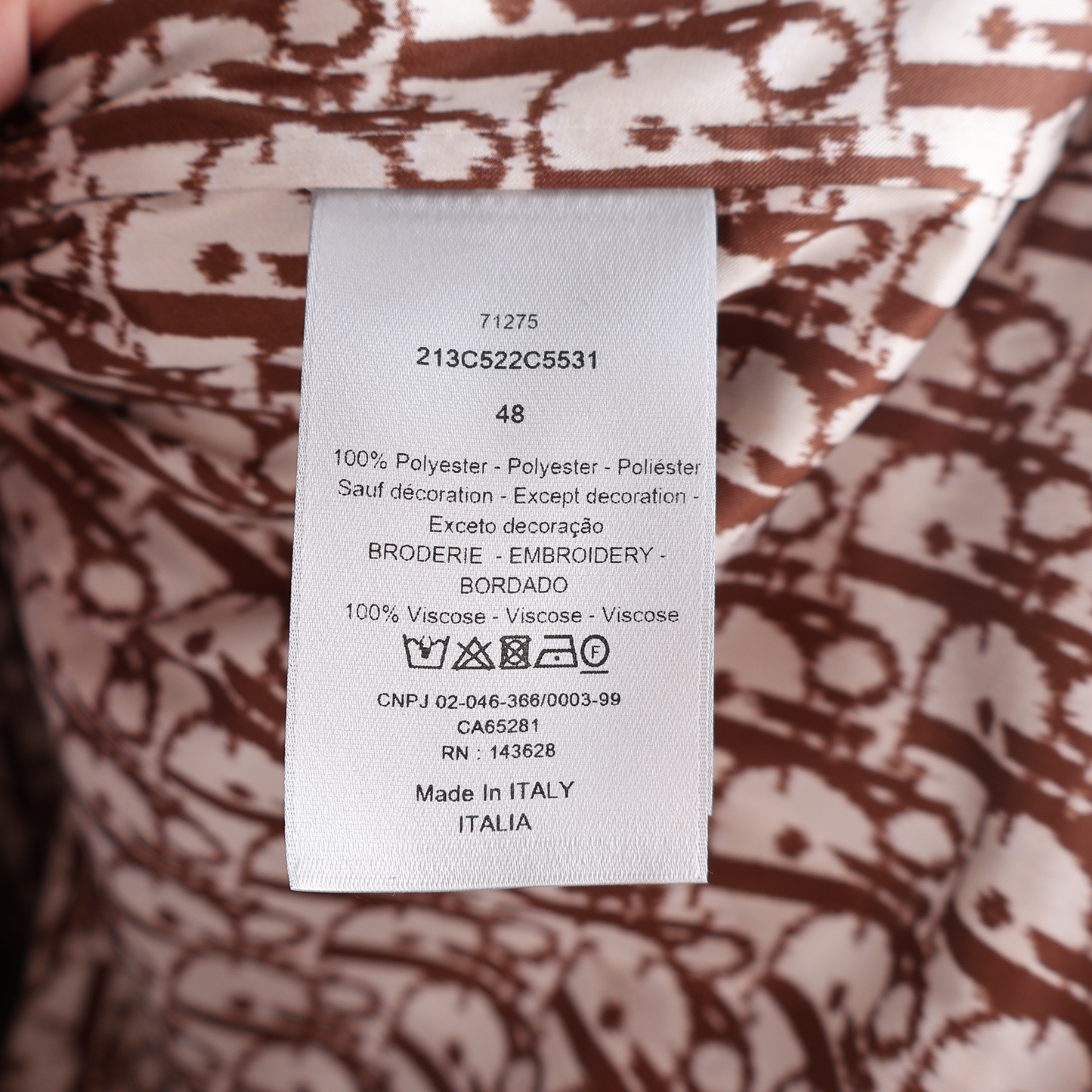 Cactus jack dior ジップブルゾン トラヴィス・スコット ホワイト ベージュ