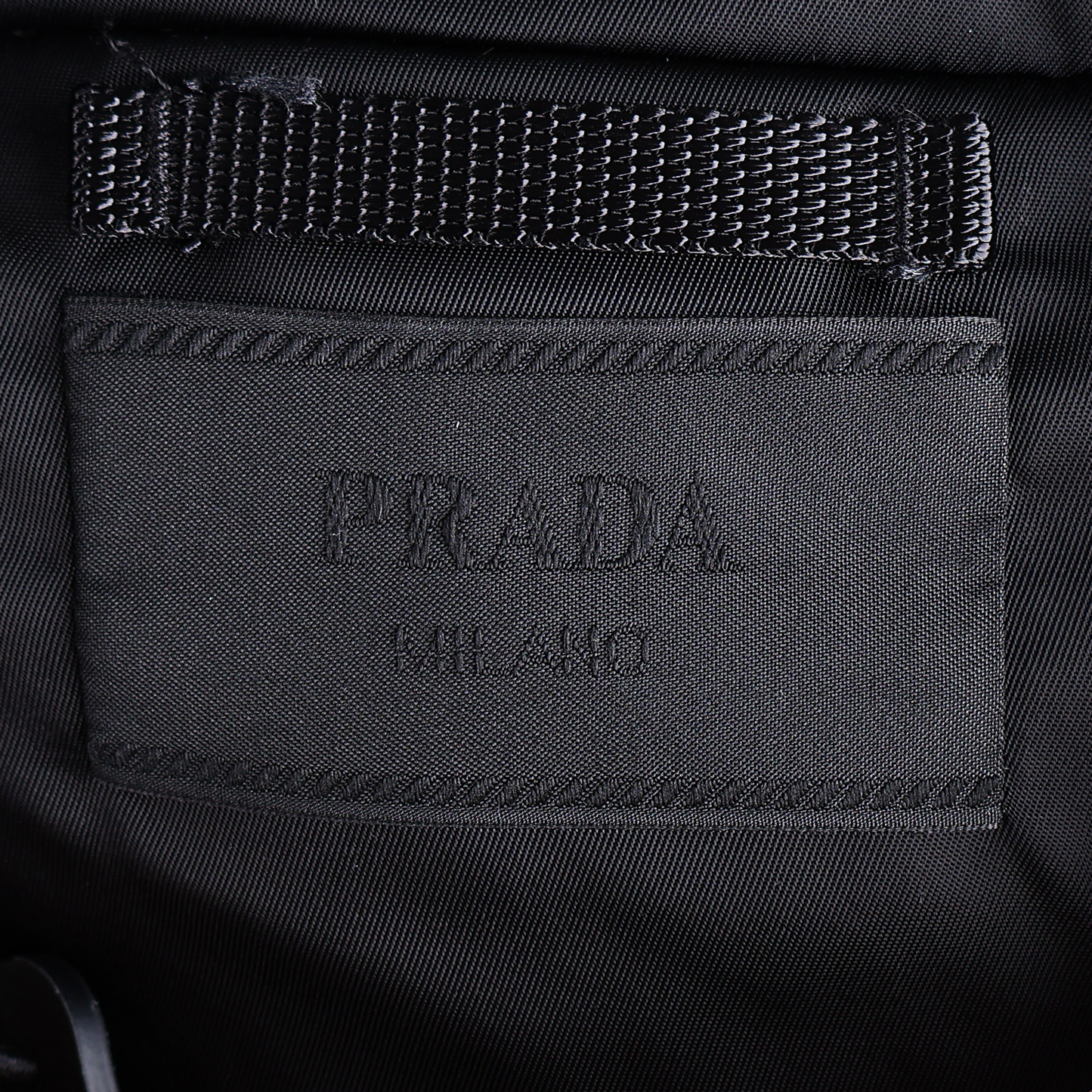 テクニカルファブリック Re-Nylon スウェットシャツ ブラック