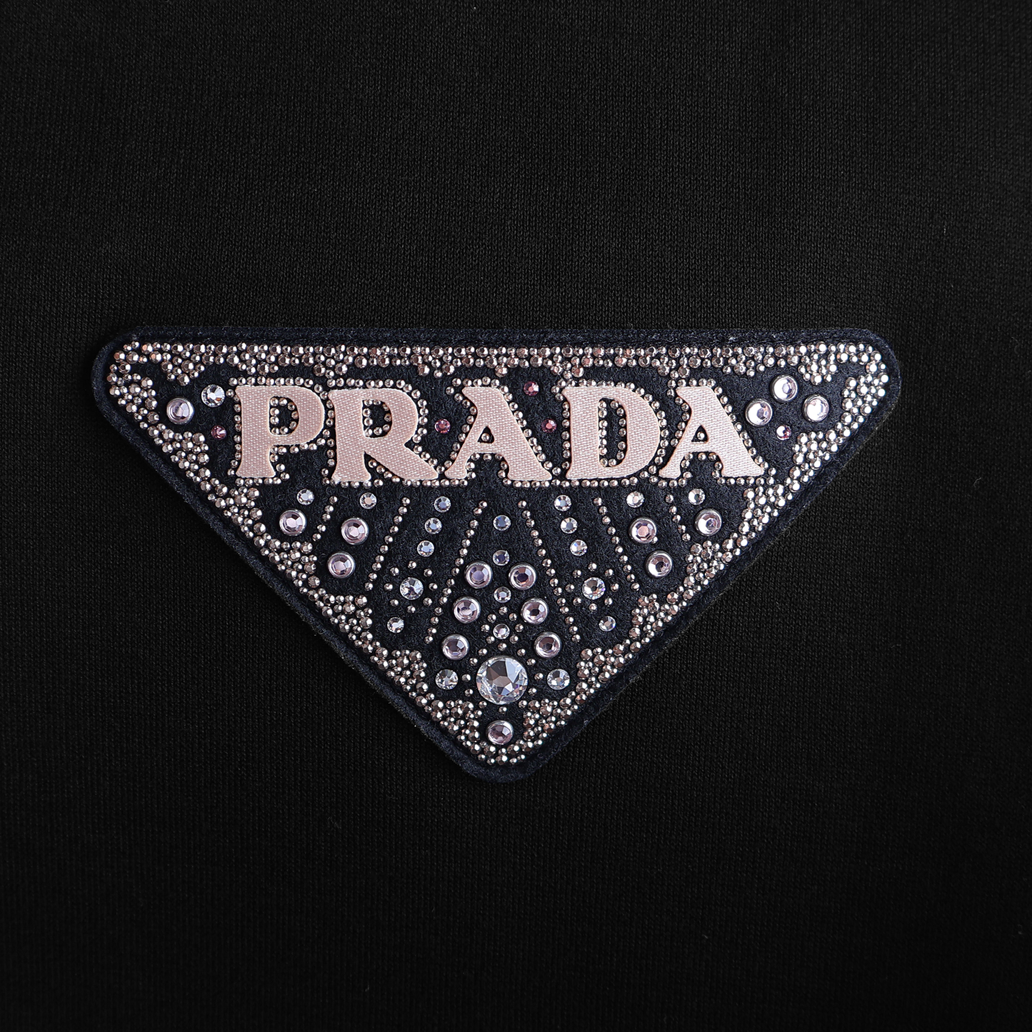 テクニカルファブリック Re-Nylon スウェットシャツ ブラック