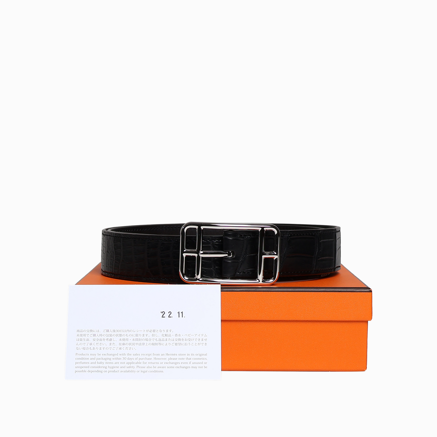 ケープコッド 32 ブラック クロコダイル・ポロサス・マット U刻印