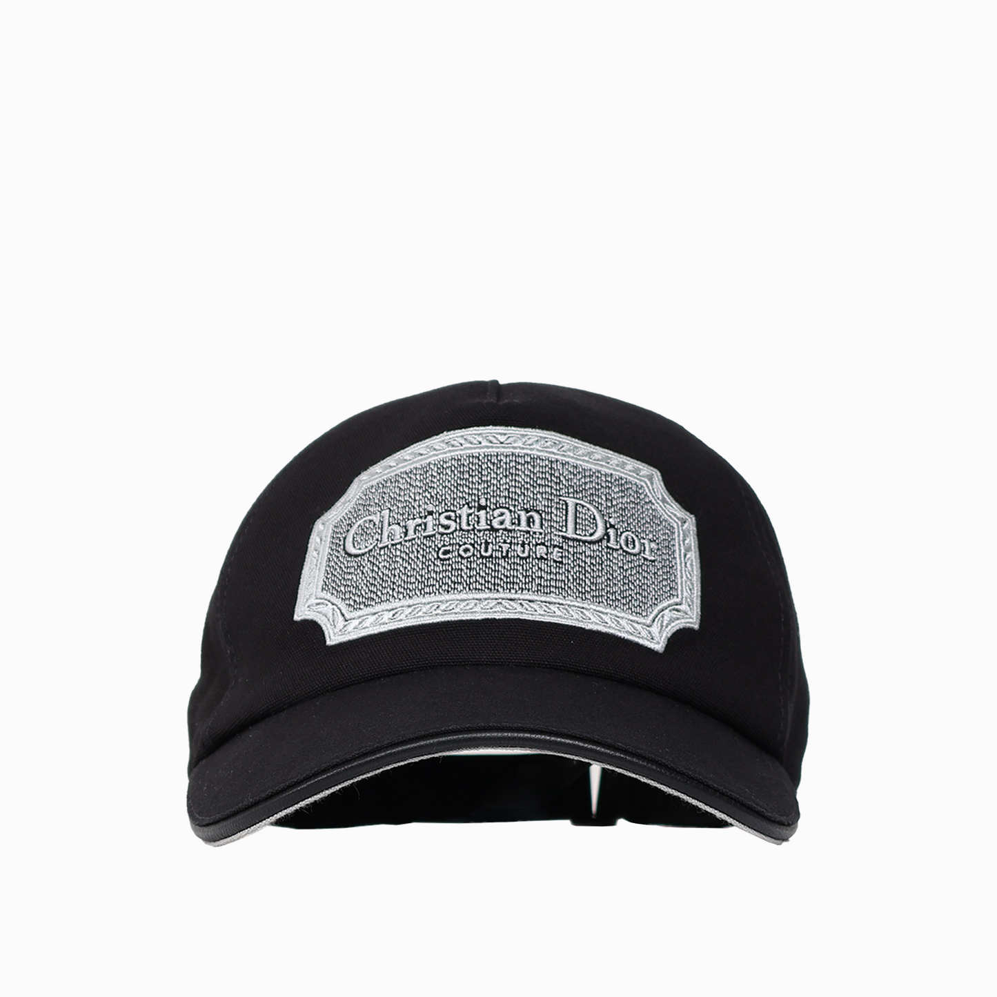 クチュールロゴ ベースボールキャップ ブラック