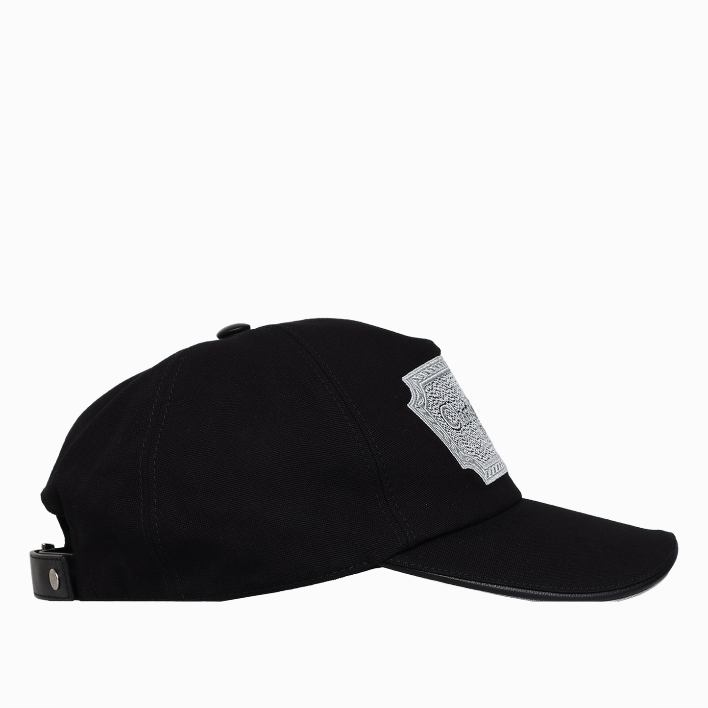 クチュールロゴ ベースボールキャップ ブラック