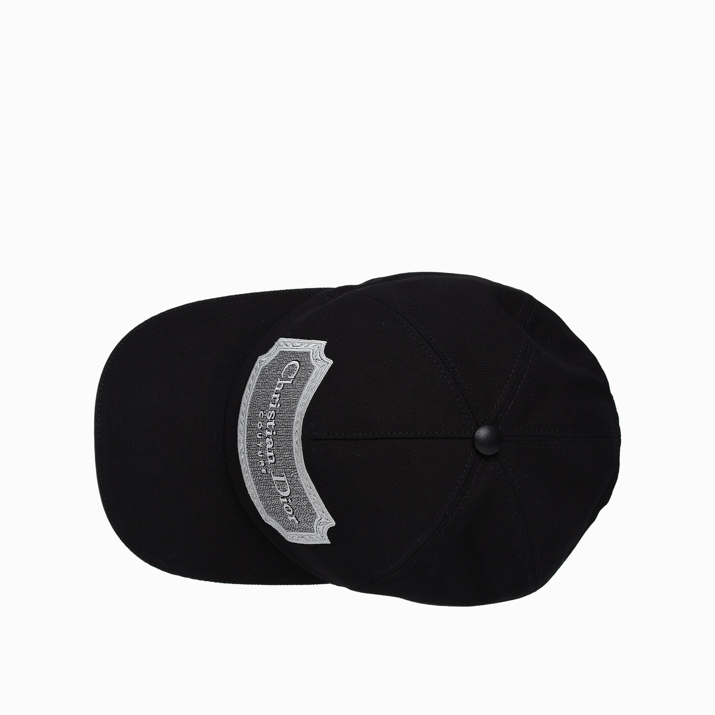 クチュールロゴ ベースボールキャップ ブラック