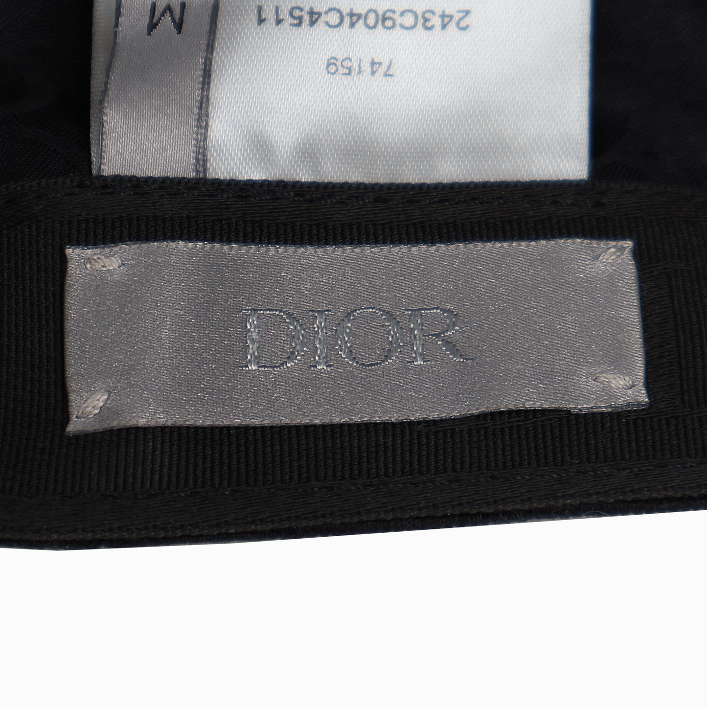 クチュールロゴ ベースボールキャップ ブラック