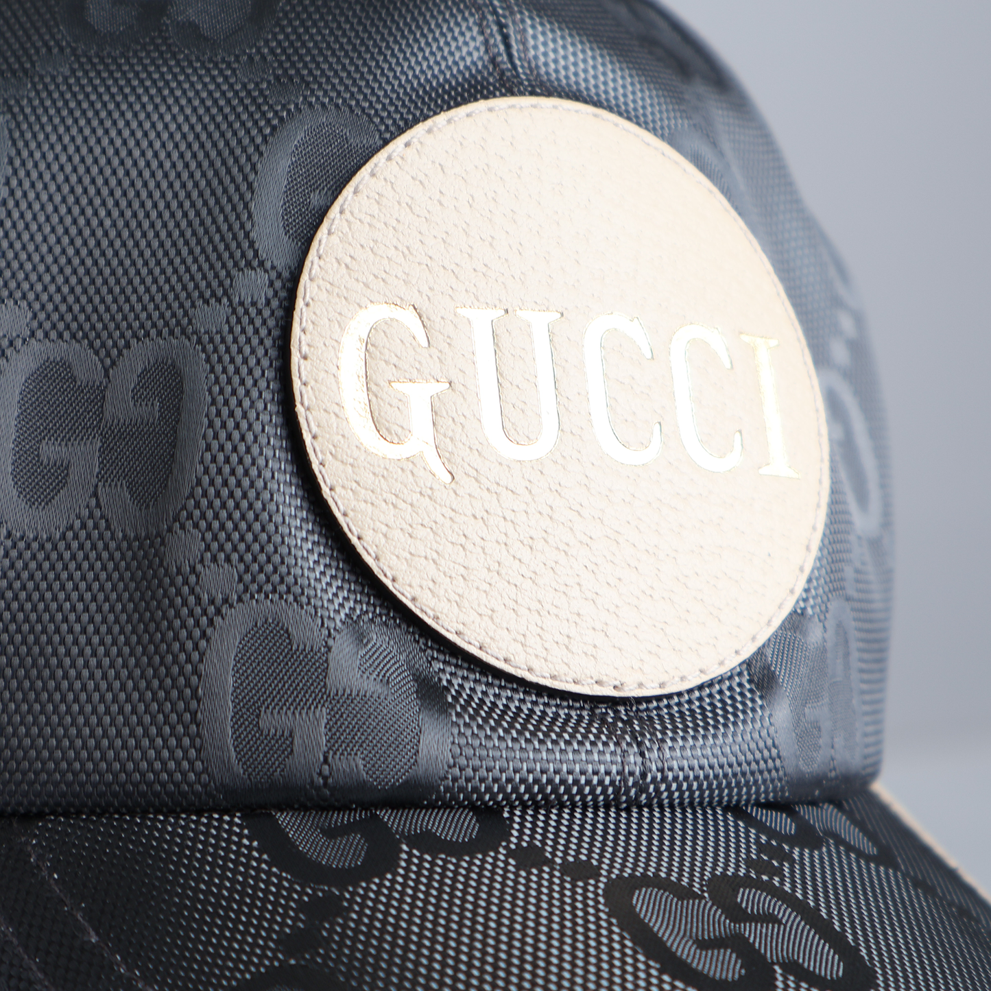 Gucci Off The Grid ベースボールキャップ グレー×アイボリー