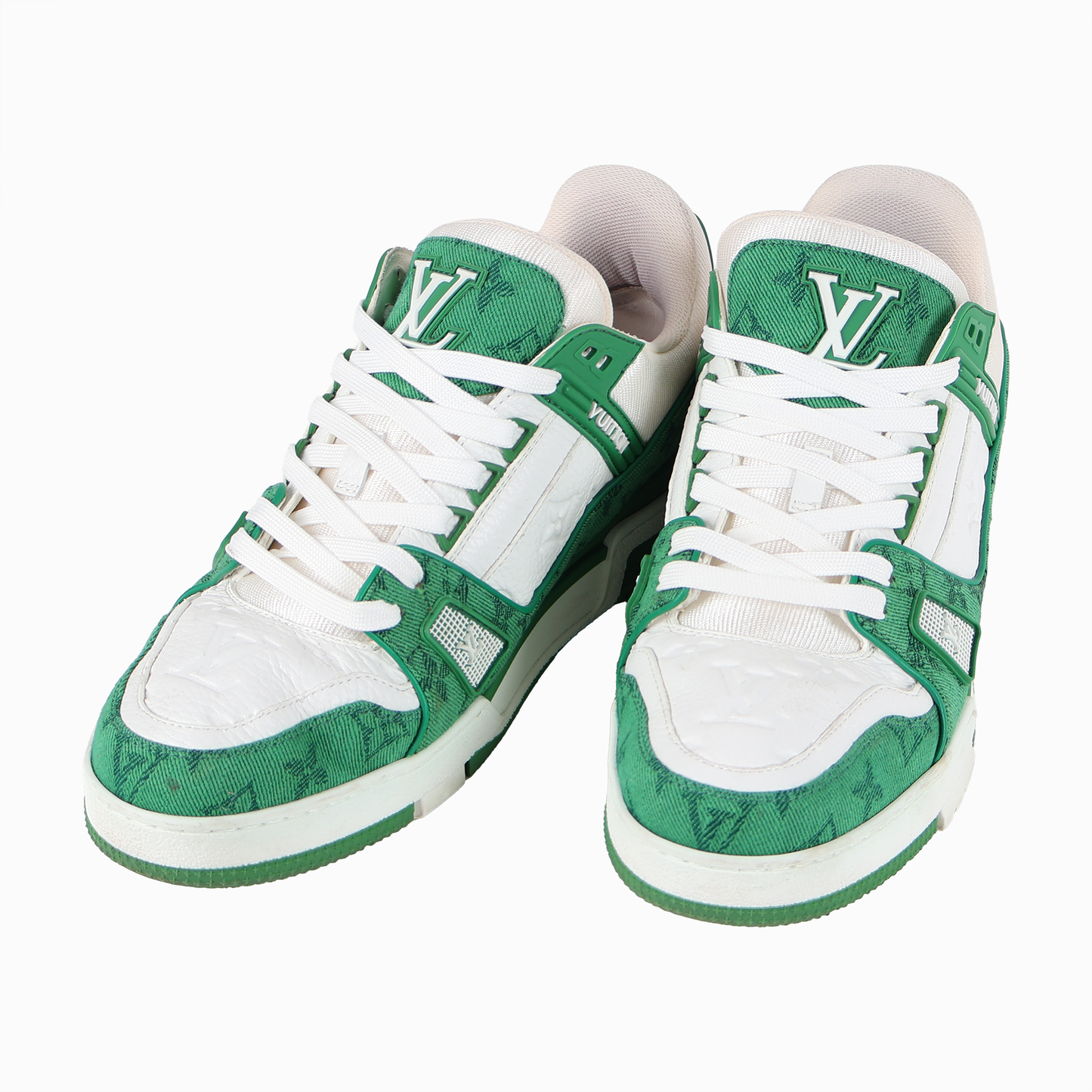 LVトレイナー・ライン スニーカー グリーン