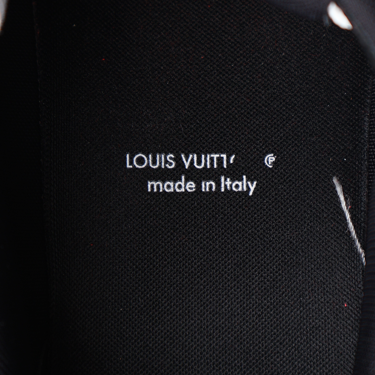 LVトレーナー・ラインスニーカー モノグラム デニム ブラック