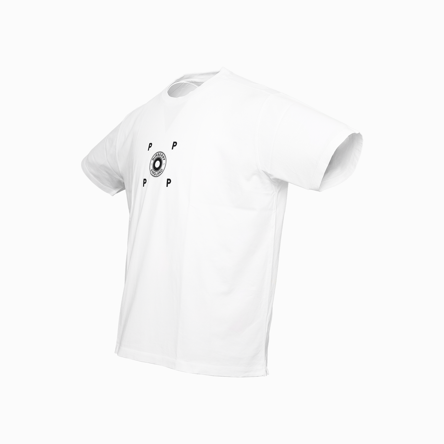ロゴグラフィック コットンTシャツ ホワイト