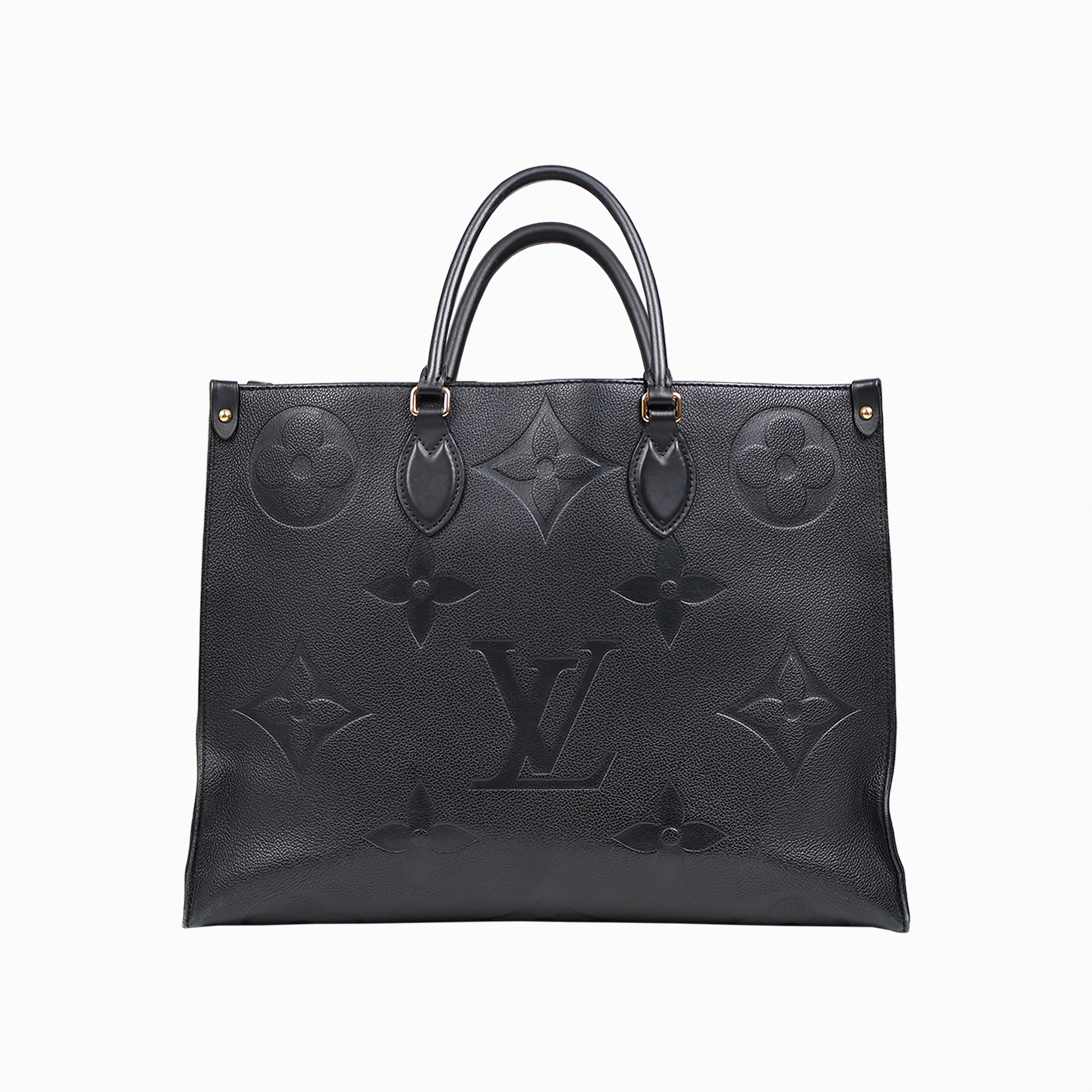 オンザゴーGM ブラック ゴールド金具 モノグラム - ブランドジャパン オンザゴーGM ブラック ゴールド金具 モノグラム - ブランドジャパン