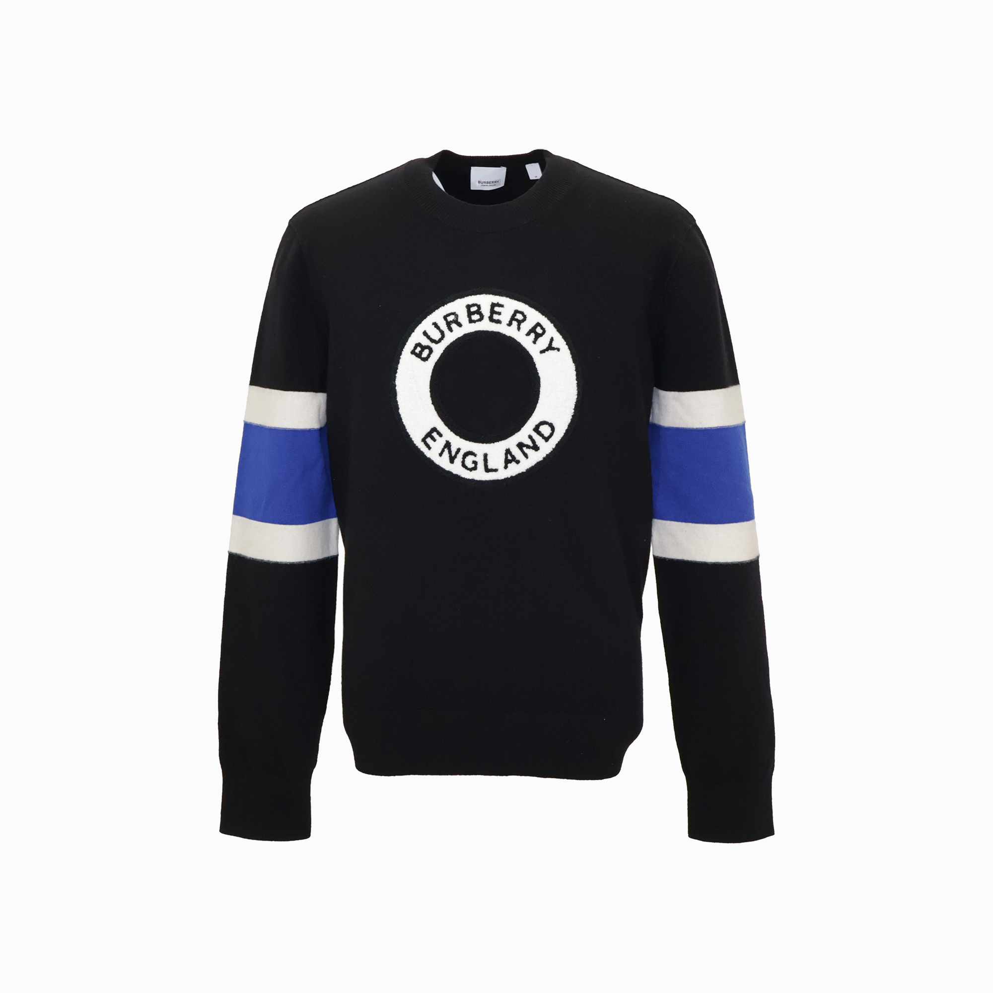 BURBERRYバーバリー ロゴグラフィック アップリケ コットンスウェット