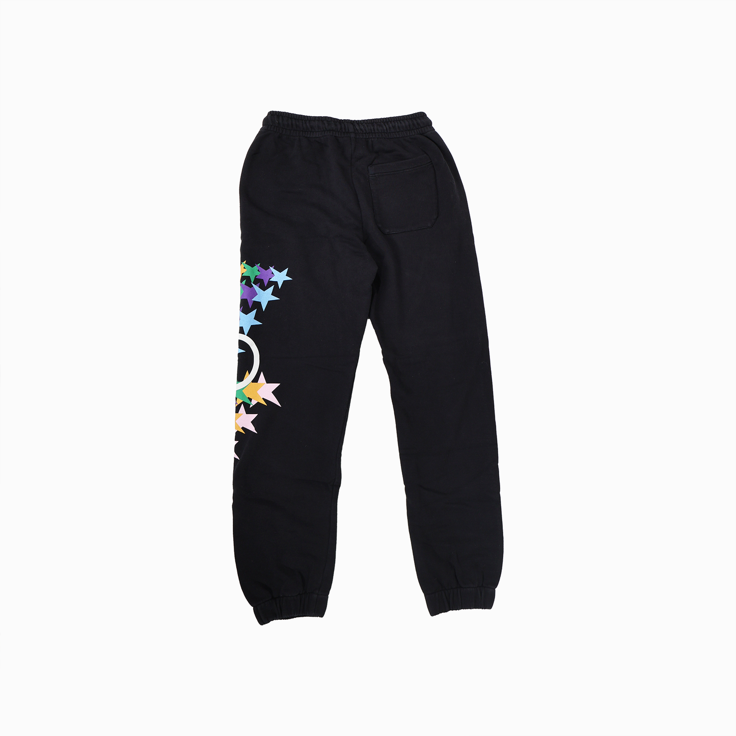 Interlocking G star flash print jogging pant ブラック