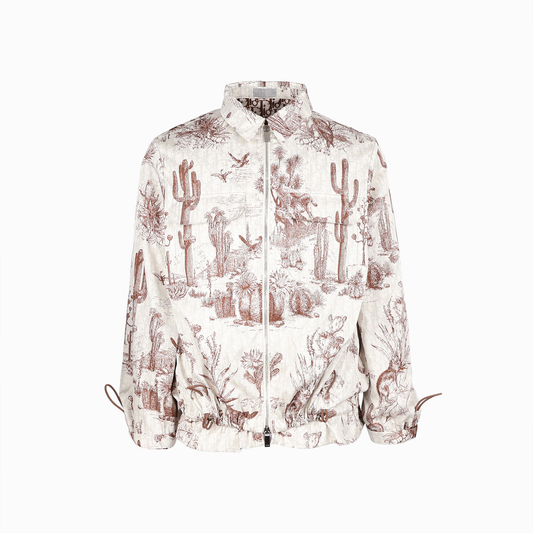 Cactus jack dior ジップブルゾン トラヴィス・スコット ホワイト ベージュ