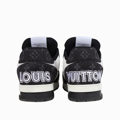 LVトレーナー・ラインスニーカー モノグラム デニム ブラック LVトレーナー・ラインスニーカー モノグラム デニム ブラック