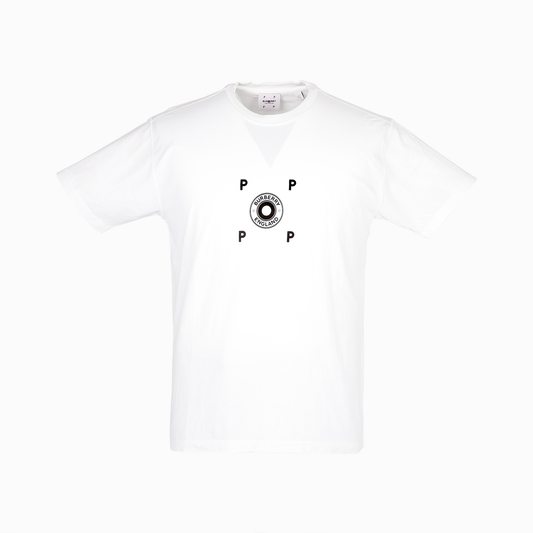 ロゴグラフィック コットンTシャツ ホワイト